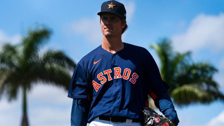 Zack Greinke será quien abra el juego del Día Inaugural por los Astros.