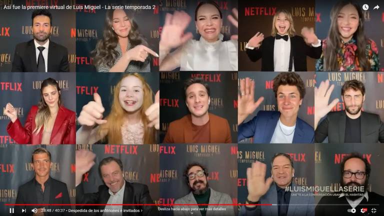 El elenco de la segunda temporada de Luis Miguel, La Serie.
