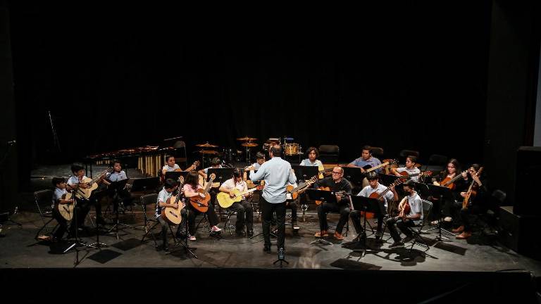 Las Orquestas de Guitarras Infantil y Juvenil son parte de las nuevas agrupaciones.