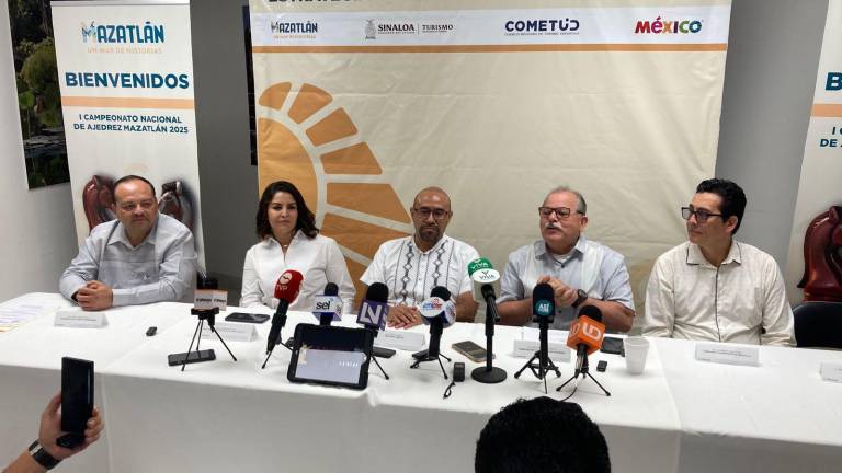 El Campeonato Nacional de Ajedrez 2025 tendrá lugar del 13 al 15 de julio en Mazatlán.
