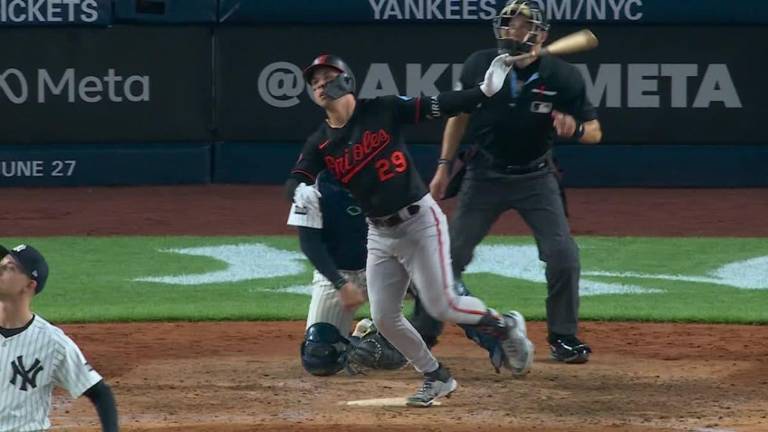 Ramón Urías conectó su quinto jonrón con los Orioles.