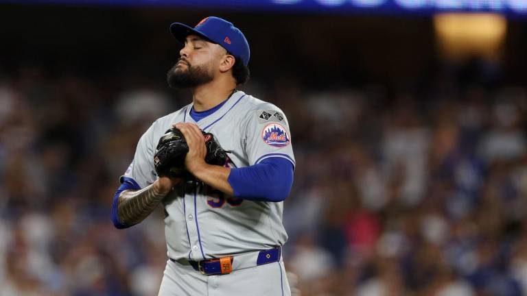 Sean Manaea no podrá lanzar con los Mets en las próximas dos semanas.
