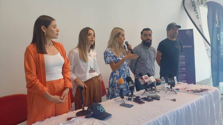 En rueda de prensa se dan detalles del “Gaxgo Tour Culiacán 2022”.
