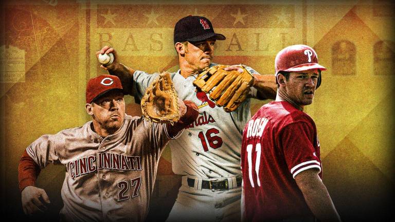 Scott Rolen jugó para Filis, Rojos y Cardenales, entre otros, en su paso por las Grandes Ligas.