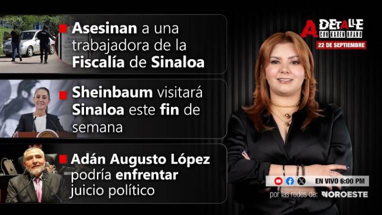 Ponte al día con las noticias que importan en Sinaloa.