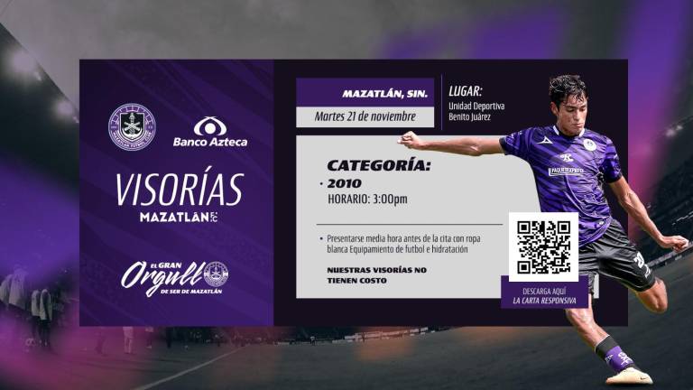 Cañoneros harán visorías en Mazatlán