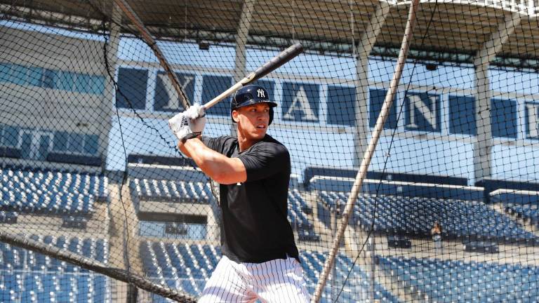 Aaron Jdge, toletero de Yanquis.