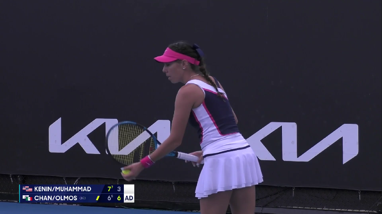 Giuliana Olmos tiene un triunfal inicio en el Abierto de Australia 2024.