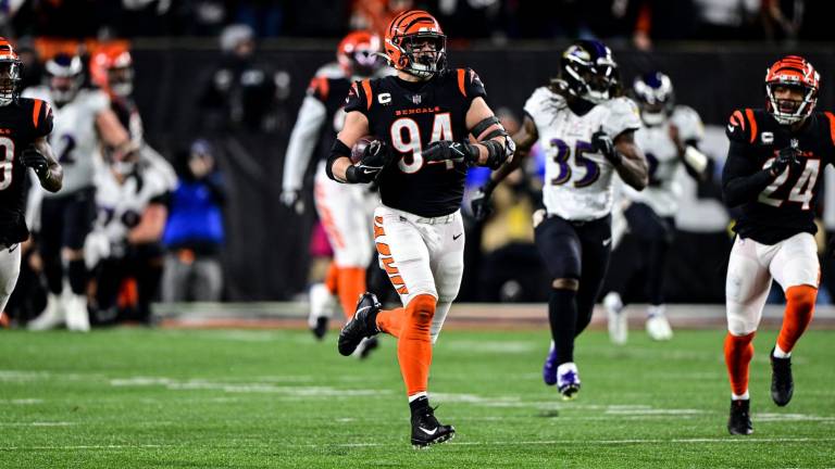 Cincinnati Bengals tendrá sensibles bajas en su juego ante Buffalo Bills.