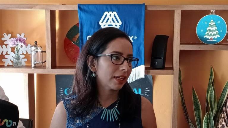 Cristina Ibarra, presidenta del Colegio de Economistas de Sinaloa.