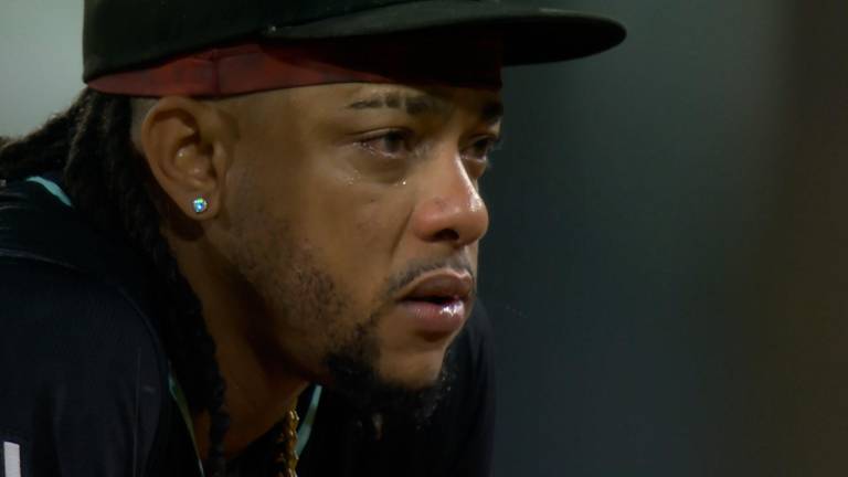 Ketel Marte se vio afectado por lo que le dijo el aficionado.