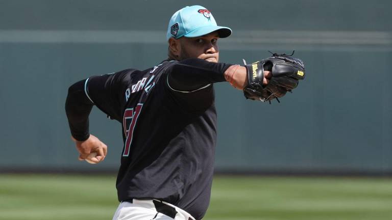 Eduardo Rodríguez no ha podido lanzar en la presente temporada con los Diamondbacks.