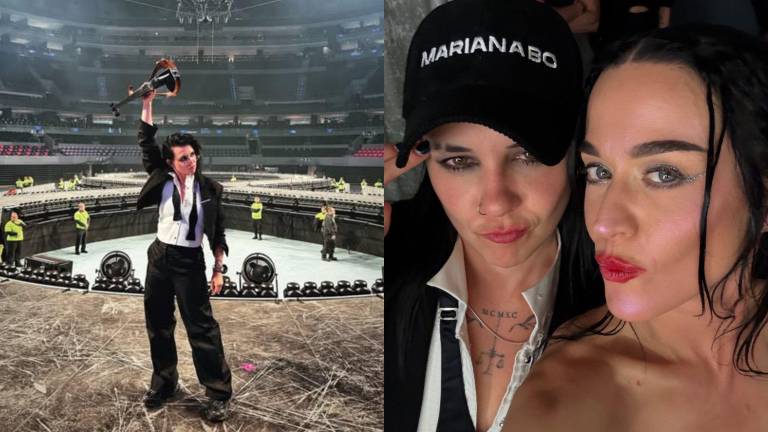 La DJ y productora musical sinaloense Mariana Bo abrió el concierto de la cantante Katy Perry.