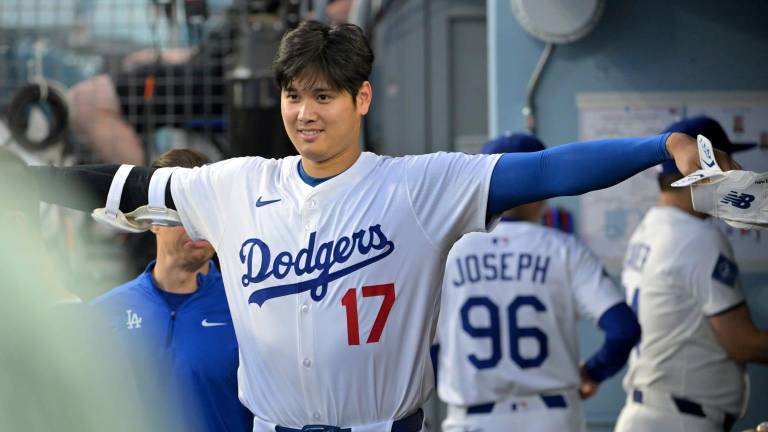 Shohei Ohtani realizó 30 pitcheos el sábado.