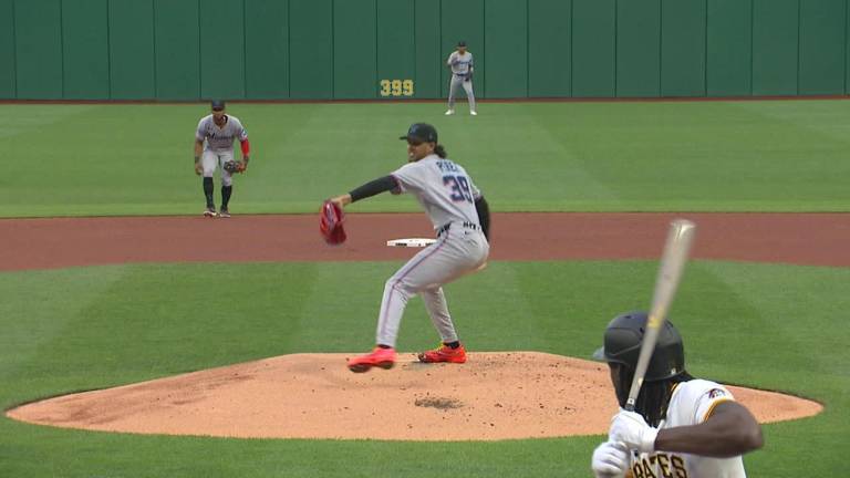 Eury Pérez tuvo un regreso aceptable en el montículo por los Marlins.