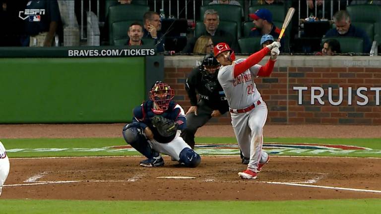 Rojos le abollan la corona a Bravos de Atlanta