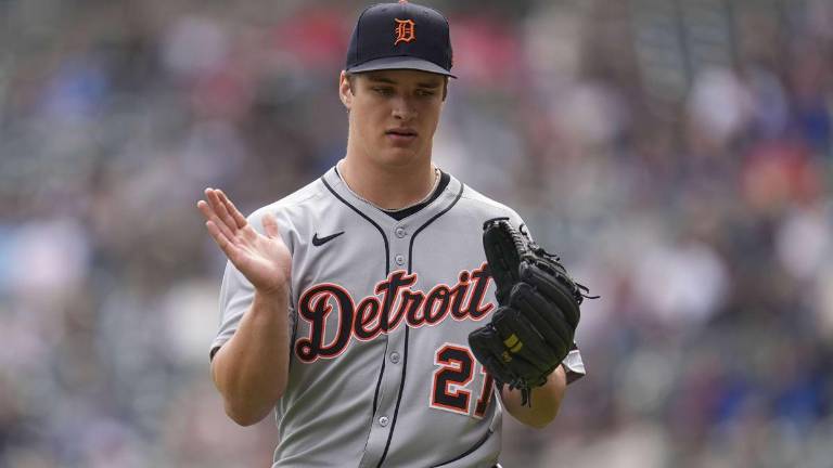 Jackson Jobe lanza seis entradas en blanco.