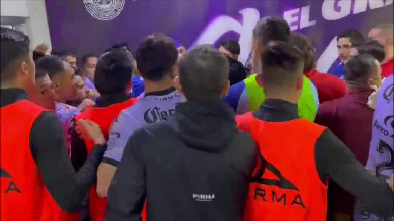 Los ánimos se encienden tras el juego.