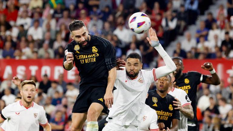Real Madrid saca un punto de Sevilla.