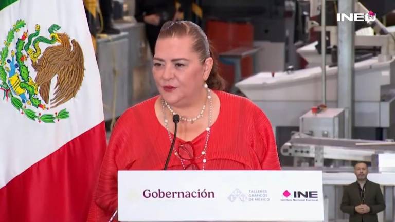 Guadalupe Taddei, consejera presidenta del INE.