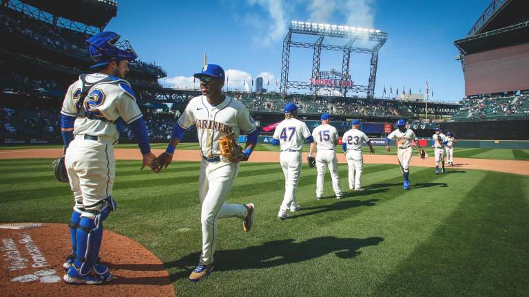 Los Marineros de Seattle festejaron otro triunfo en casa.