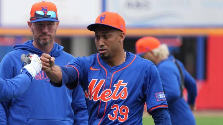 Edwin Díaz volvió a lanzar para los Mets luego de la lesión sufrida en el Clásico Mundial de 2023.