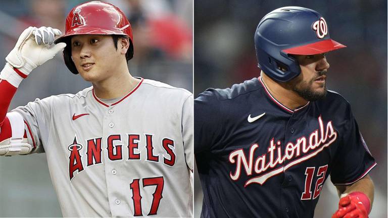Shohei Ohtani y Kyle Schwarber se llevaron la designación del Jugador del Mes en las Grandes Ligas.
