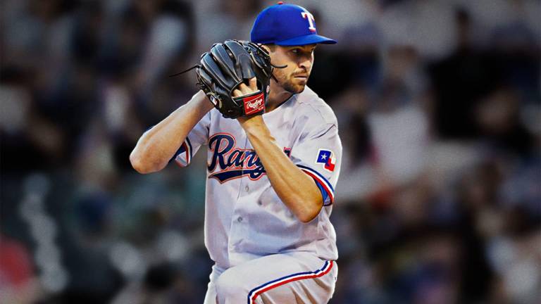 Jacob deGrom llega sorpresivamente a Texas.