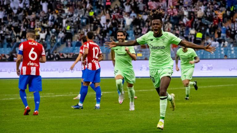 El Athletic de Bilbao logró el triunfo y el pase a la final de la Supercopa de España.