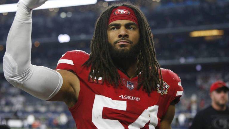 Fred Warner: Él es el ‘mexicano’ que quiere ganar el Super Bowl con los 49ers.