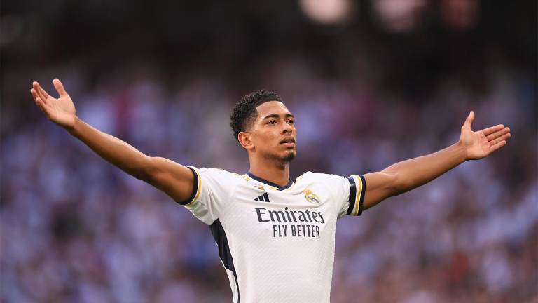Jude Bellingham no para de anotar goles con el Real Madrid.