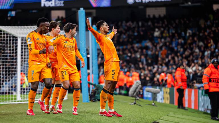 Jude Bellingham fue el autor del gol que marcó la diferencia en favor del Real Madrid, en la Ida del repechaje de la Champions League.