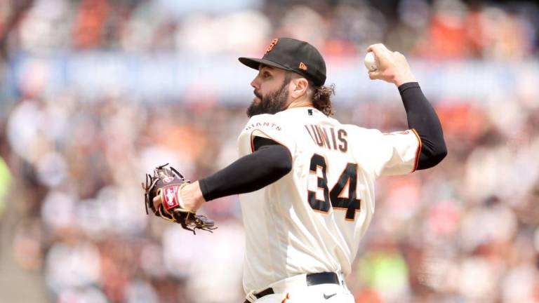 Jakob Junis estuvo en 2023 con los Gigantes, que lo utilizaron tanto de abridor como de relevista.