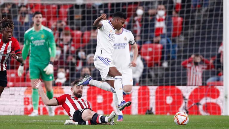Real Madrid pierde por 1-0.
