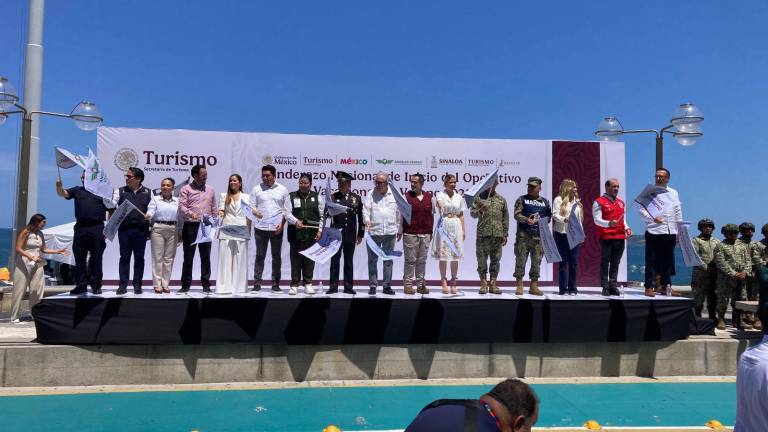 Arranque del operativo de seguridad de verano en Mazatlán.
