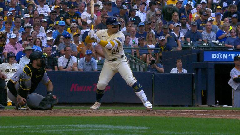 William Contreras remolca dos con hit.