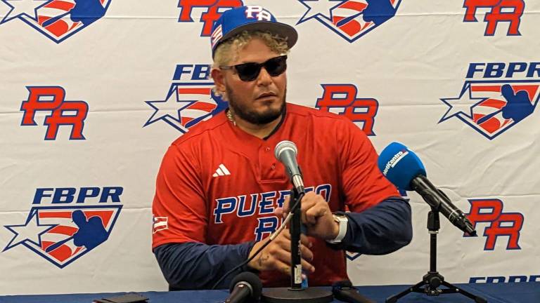 Yadier Molina es el mánager del equipo de Puerto Rico en el Clásico Mundial de Beisbol.