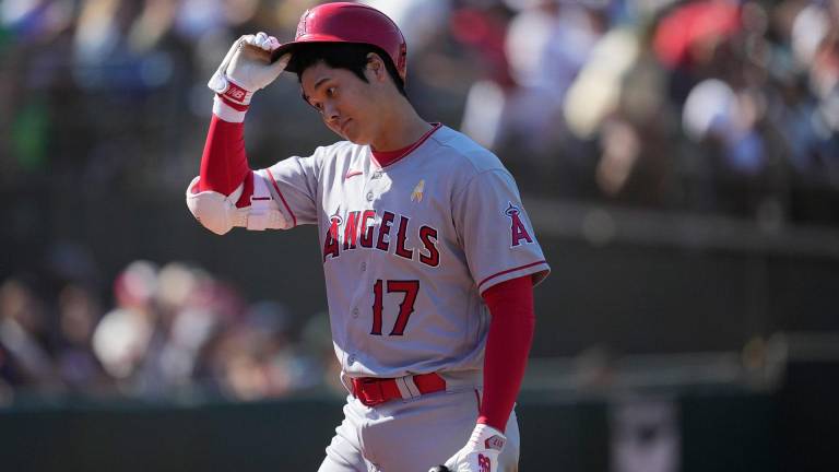 Shohei Ohtani ya no verá acción en la campaña.