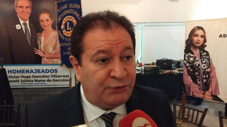 Fabricio Oliveira, presidente de la Asociación Internacional de Clubes de Leones.