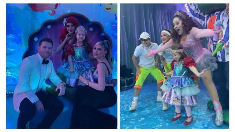Saúl “El Canelo” Álvarez festejó en grande a su hija.
