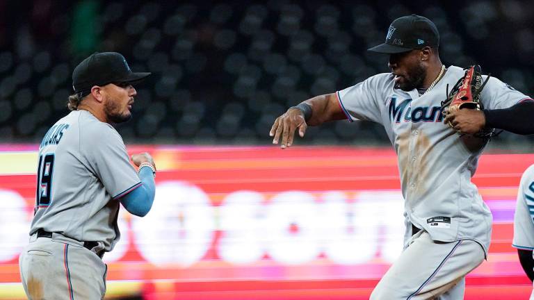 Starling Marte regresa a los Marlins tras estar fuera de acción por lesión.