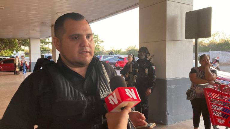 Jaime Othoniel Barrón Valdez, titular de la Secretaría de Seguridad Pública Municipal de Mazatlán, en entrevista con Datemex la tarde de este domingo 2 de junio.