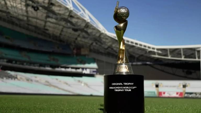 El trofeo en disputa.