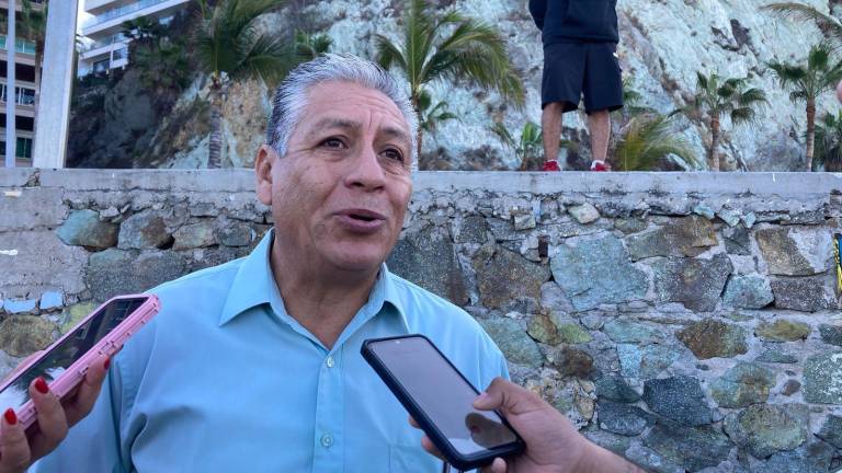 Ángel García Contreras, director de la Operadora de Playas de Mazatlán.