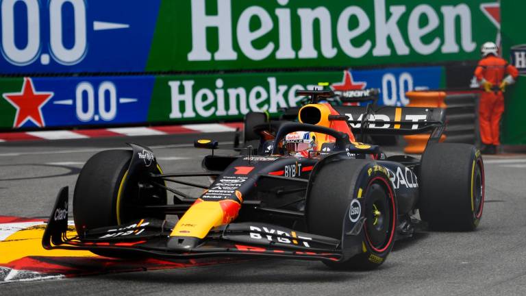 Max Verstappen dominó la carrera en el circuito de Montecarlo.