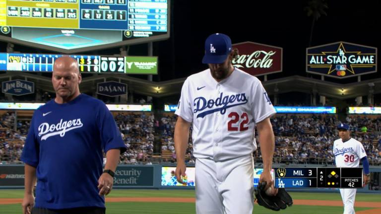 Clayton Kershaw inhabilitado; podría perder playoffs