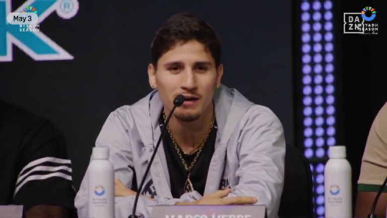 El mazatleco Marco Verde dice que la gente verá una buena pelea.