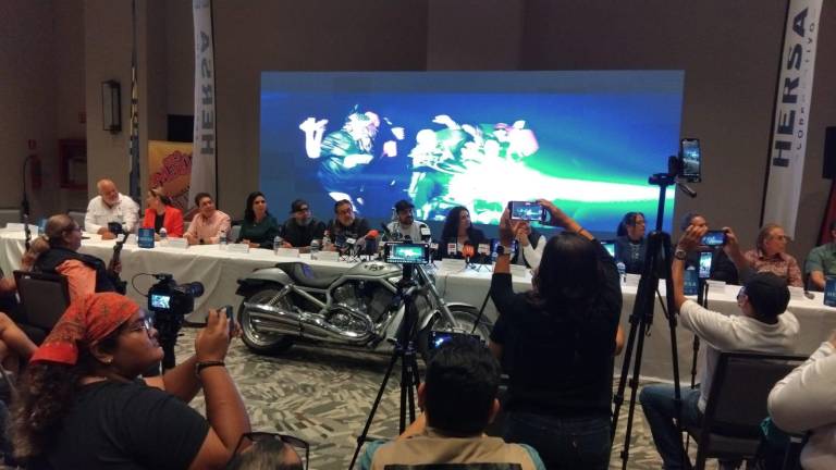 Anuncian la edición 2025 de la Semana Internacional de la Moto en Mazatlán.