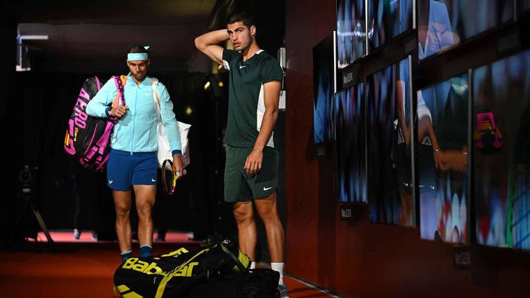 Rafael Nadal y Carlos Alcaraz serán una de las parejas a vencer.