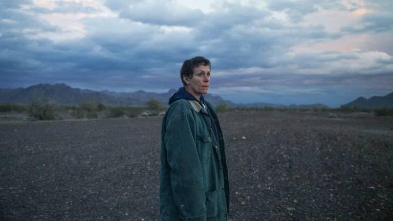 Nomadland, de Chloe Zhao, es una de las cintas con más nominaciones.